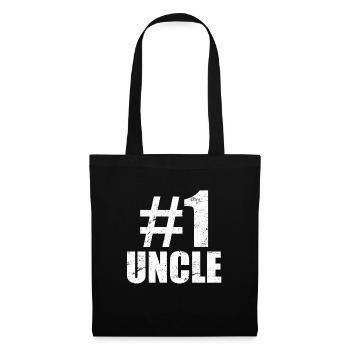 No 1 Uncle - Best Uncle No. 1 - Tote Bag - black - Front