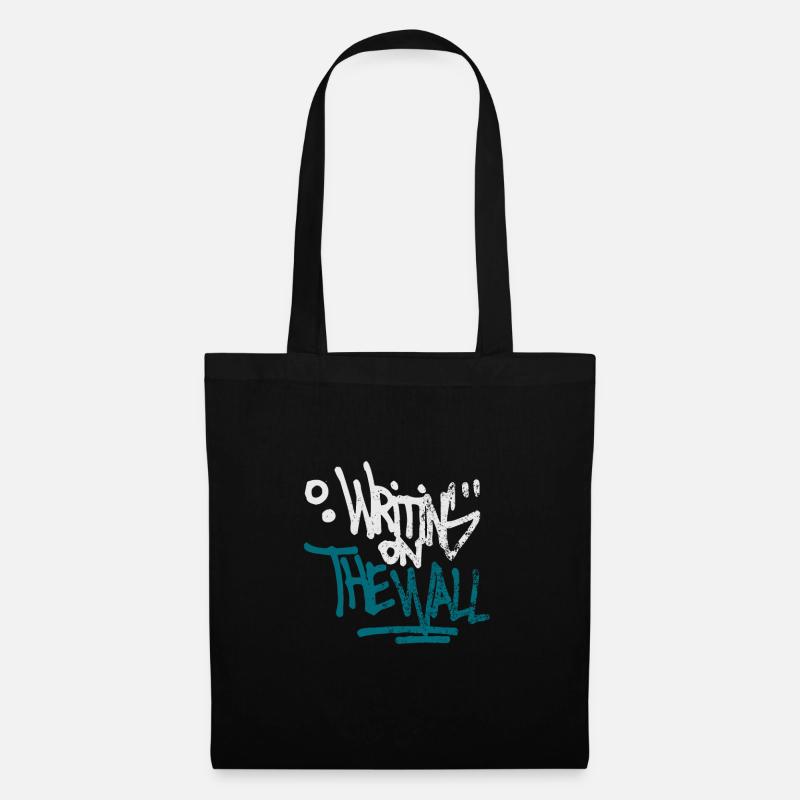 Graffiti - Sac en tissu - noir