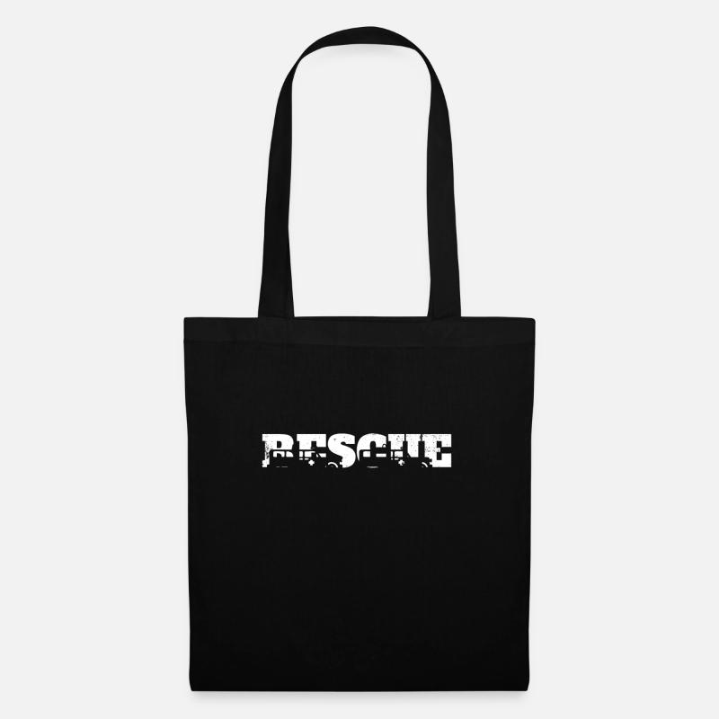 Secours & Secours - Sac en tissu - noir