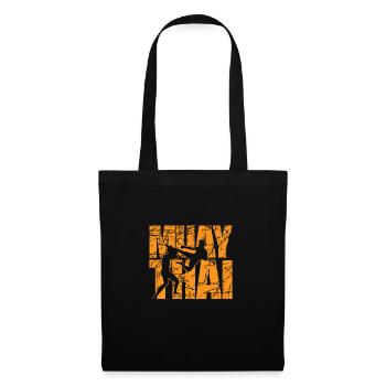 Muay Thai fight with style - Tote Bag - black - Front