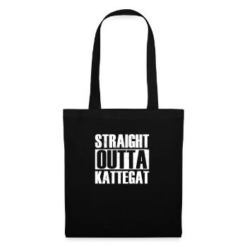 Straight Outta Kattegat Viking Viking - Tote Bag - black - Front