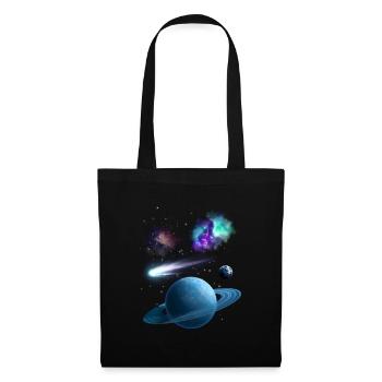 Univers - Sac en tissu - noir - Devant