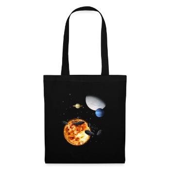 Univers - Sac en tissu - noir - Devant