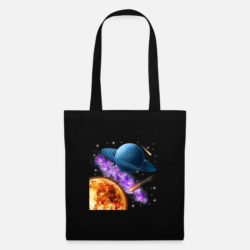 space - Tote Bag - black