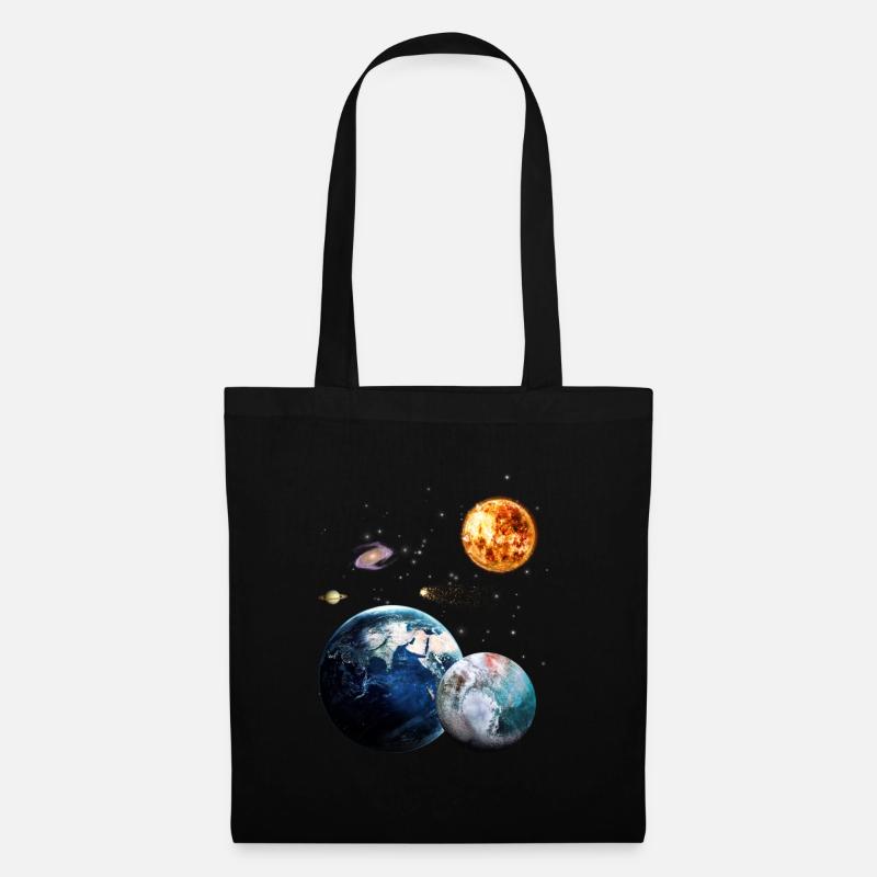 space - Tote Bag - black