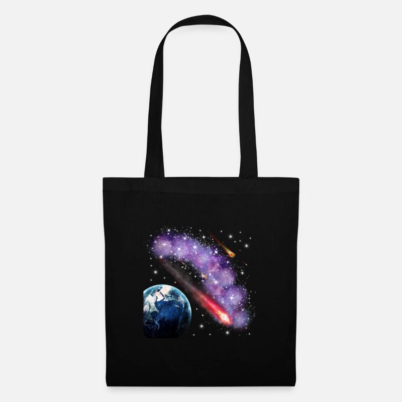 espace - Sac en tissu - noir