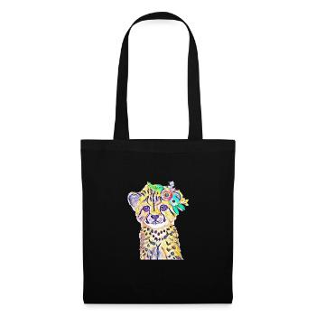 cheetah - Tote Bag - black - Front