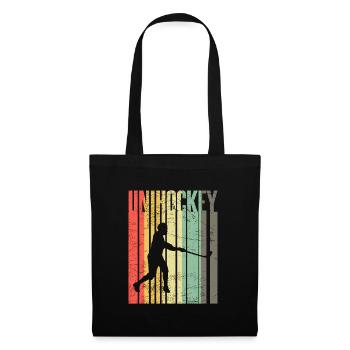 Floorball - Sac en tissu - noir - Devant