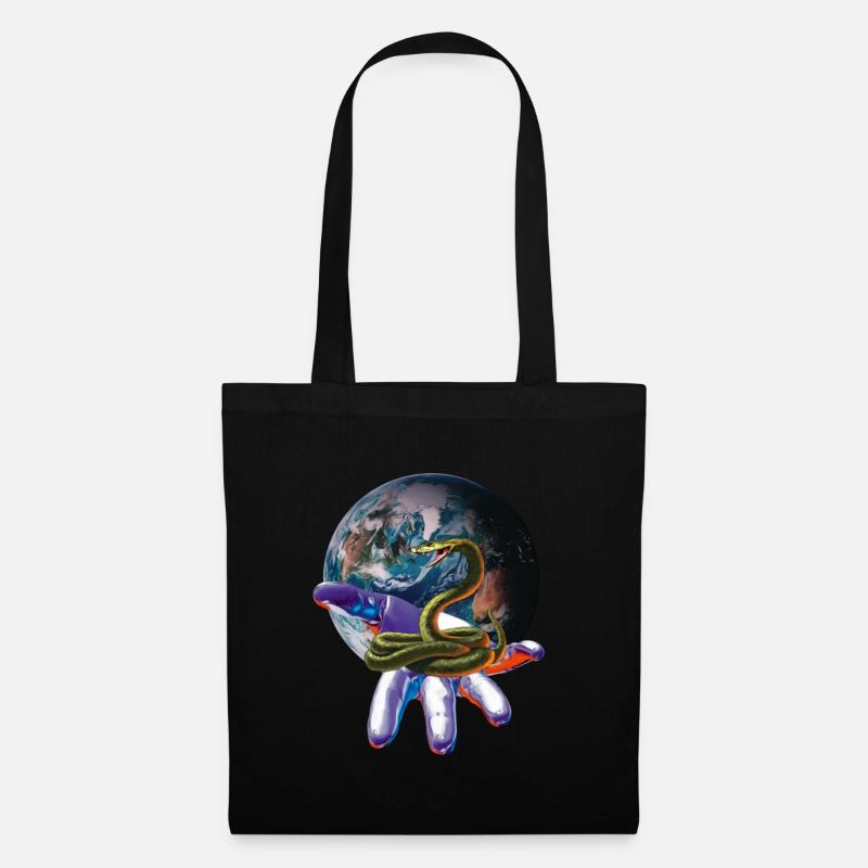 snakes - Tote Bag - black