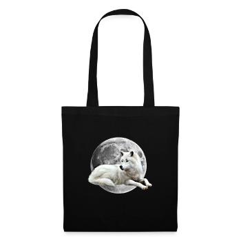 Wolf - Sac en tissu - noir - Devant