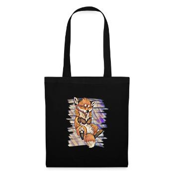 Fox - Tote Bag - black - Front