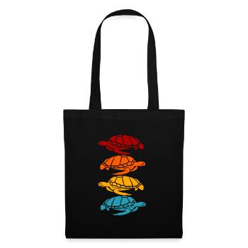 tortoises - Tote Bag - black - Front