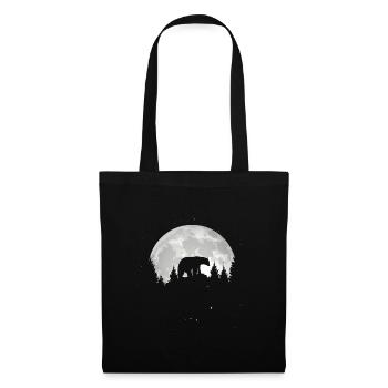 bear - Tote Bag - black - Front