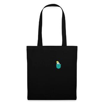 Perruque - Sac en tissu - noir - Devant