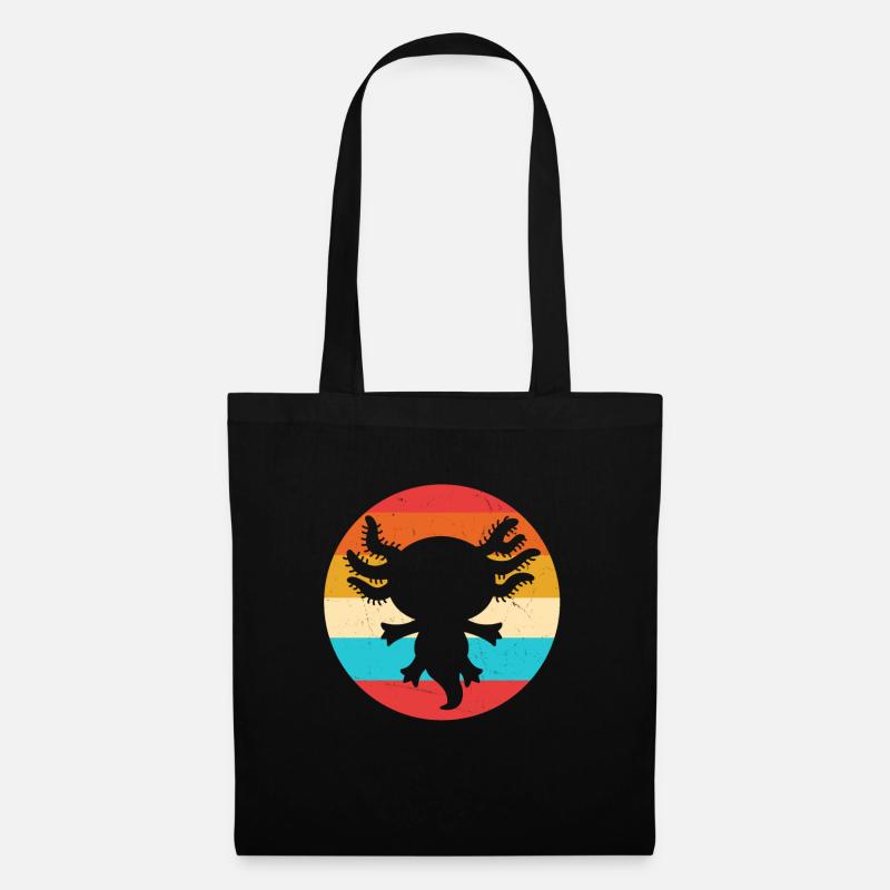 Axolotl - Tote Bag - black