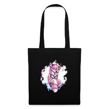 fox - Tote Bag - black - Front