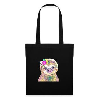 sloth - Tote Bag - black - Front