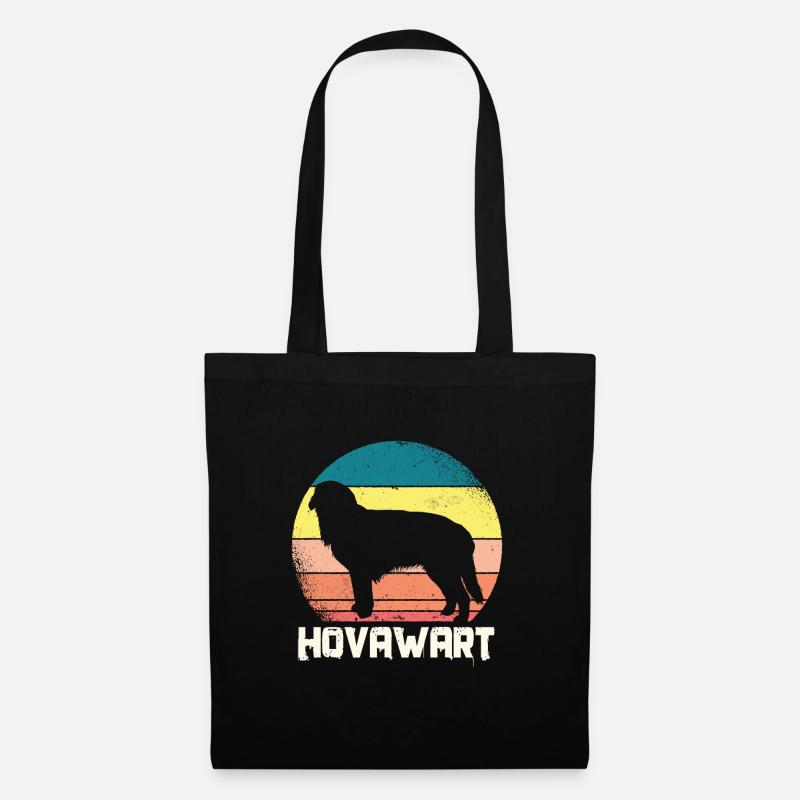 Hovawart Hunde Geschenk - Stoffbeutel - Schwarz