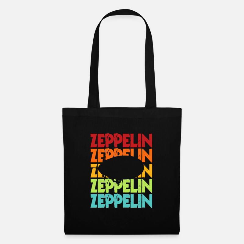 Zeppelin - Stoffbeutel - Schwarz