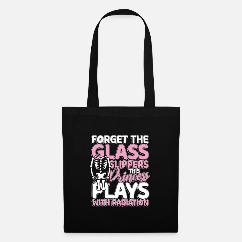 This princess plays with radiation - Stoffbeutel - Schwarz