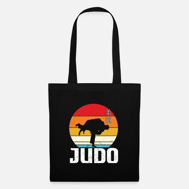 Judo Geschenkidee - Stoffbeutel - Schwarz