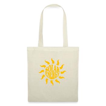 Énergie solaire - Sac en tissu - nature - Devant
