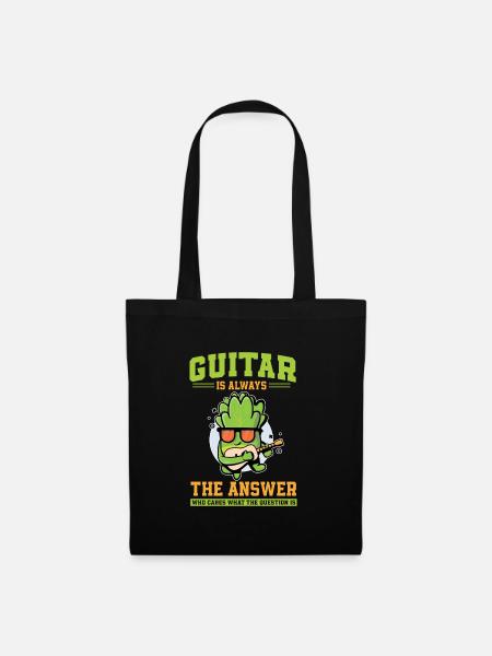 Kopfsalat Gitarre - Stoffbeutel - Schwarz
