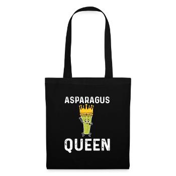 Asparagus Queen - Tote Bag - black - Front
