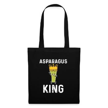 Asparagus King - Tote Bag - black - Front