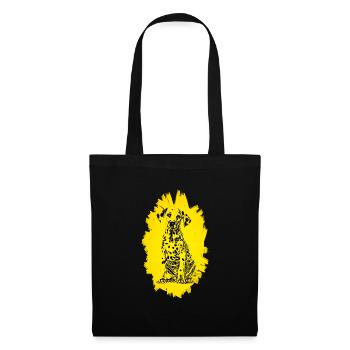 Dalmate - Sac en tissu - noir - Devant