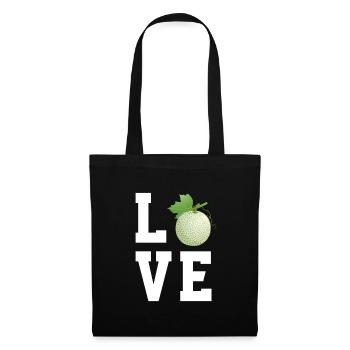 I love cantaloupe melons - Tote Bag - black - Front