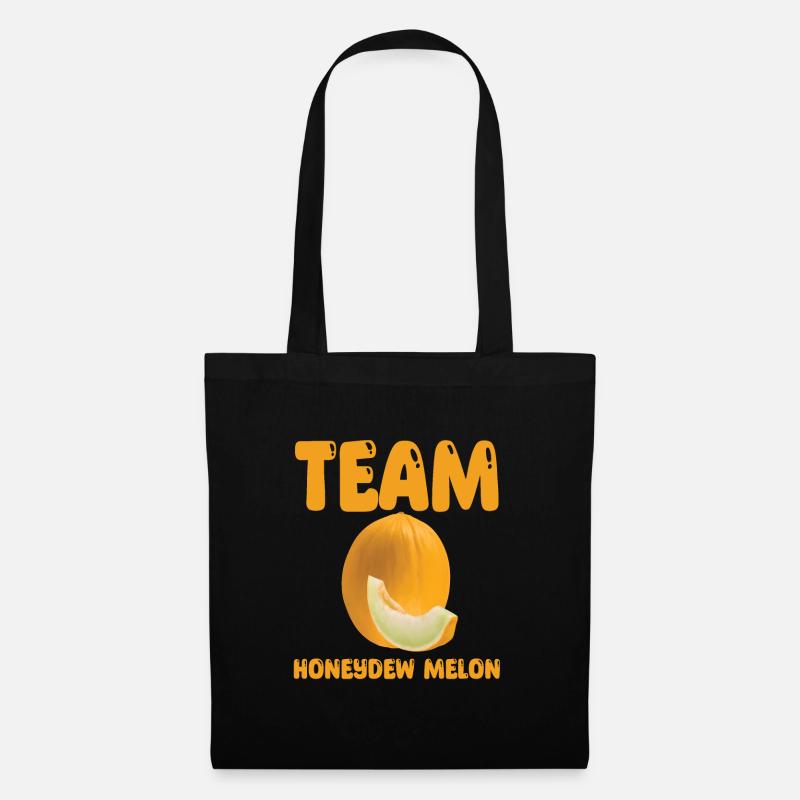 Team Honigmelone - Stoffbeutel - Schwarz