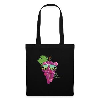 Red Grapes Sunglasses - Tote Bag - black - Front
