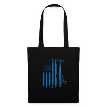 Spearfishing USA - Tote Bag - black - Front