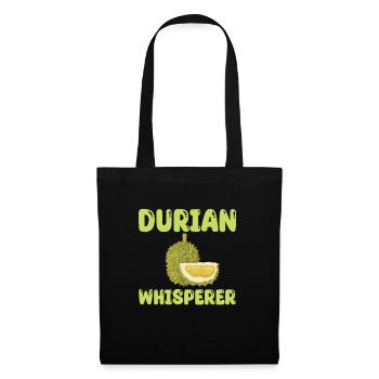 Durian - Stoffbeutel - Schwarz - Vorne