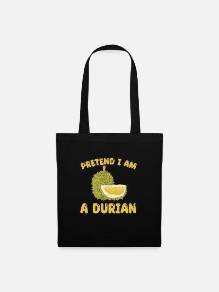 Durian - Stoffbeutel - Schwarz