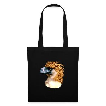 Aigle des singes - Sac en tissu - noir - Devant