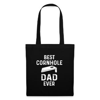 Best Cornhole Papa Ever - Tote Bag - black - Front