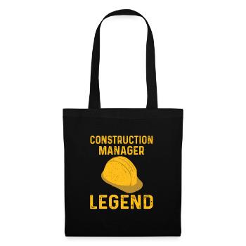 Site Manager Legend - Tote Bag - black - Front