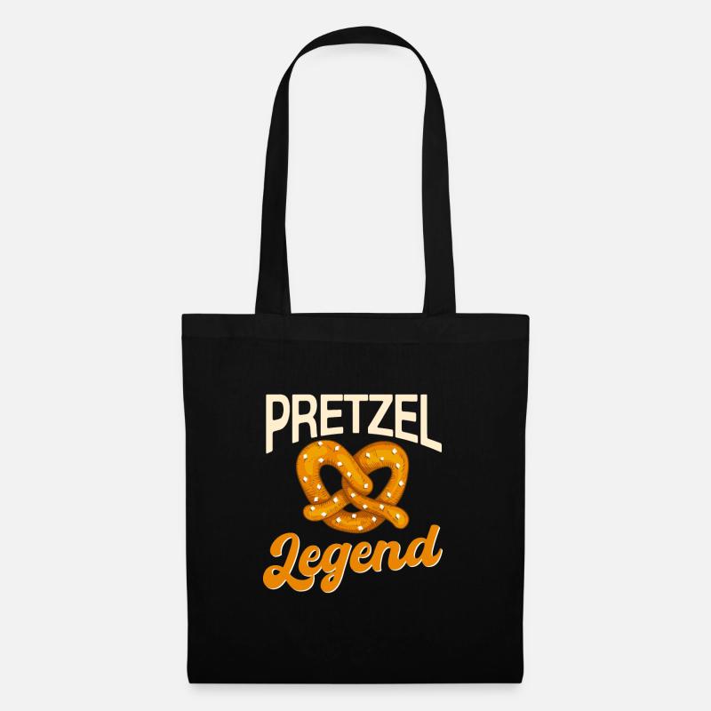 Brezel Legende - Stoffbeutel - Schwarz