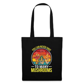 Mushroom pickers and mushroom friends - Tote Bag - black - Front
