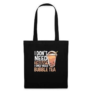 Funny Bubble Tea Gift - Tote Bag - black - Front