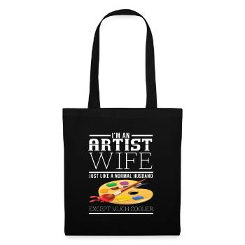 Peintre et vernisseur, le métier le meilleur et le plus ennuyeux - Sac en tissu - noir - Devant