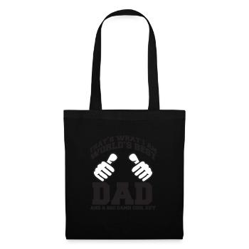 Father's Day gift for dad for Men's Day - Tote Bag - black - Front