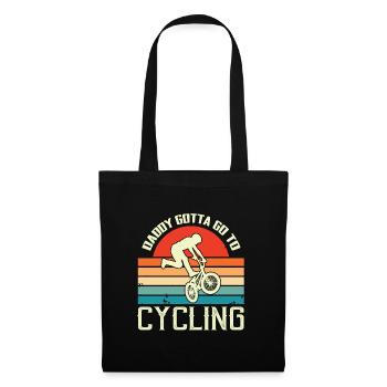 Cadeau de fête des pères pour papa le jour de la fête des pères - Sac en tissu - noir - Devant