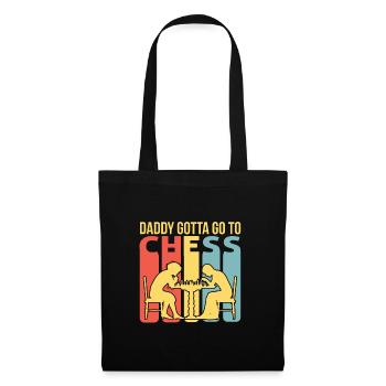 Cadeau de fête des pères pour papa le jour de la fête des pères - Sac en tissu - noir - Devant