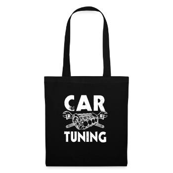 Car Tuning T-Shirt - Tote Bag - black - Front