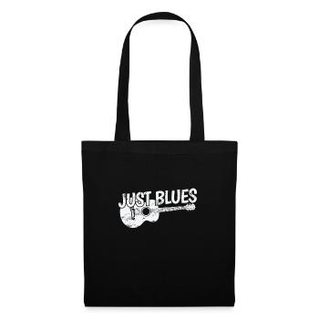 Just Blues Musik Trompete Chicago Blues - Stoffbeutel - Schwarz - Vorne