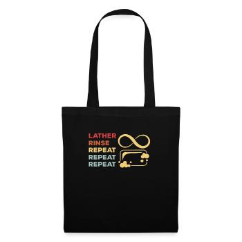 Funny soap maker design - Tote Bag - black - Front