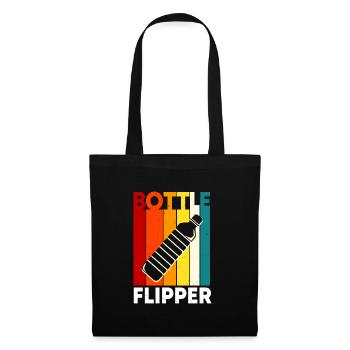 Retro Bottle Pinball - Sac en tissu - noir - Devant